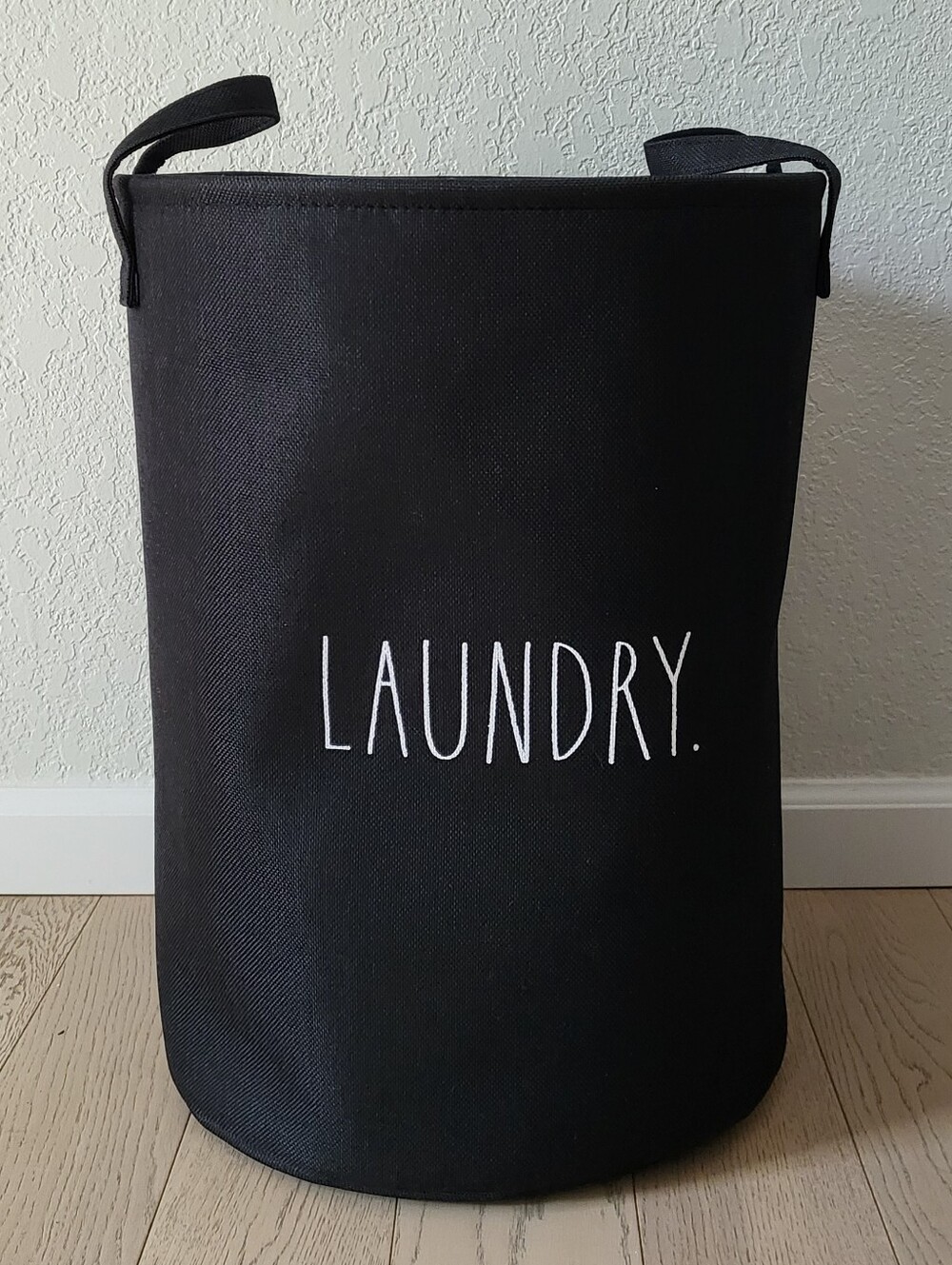 Rae Dunn LAUNDRY hamper LAUNDRY basket Large